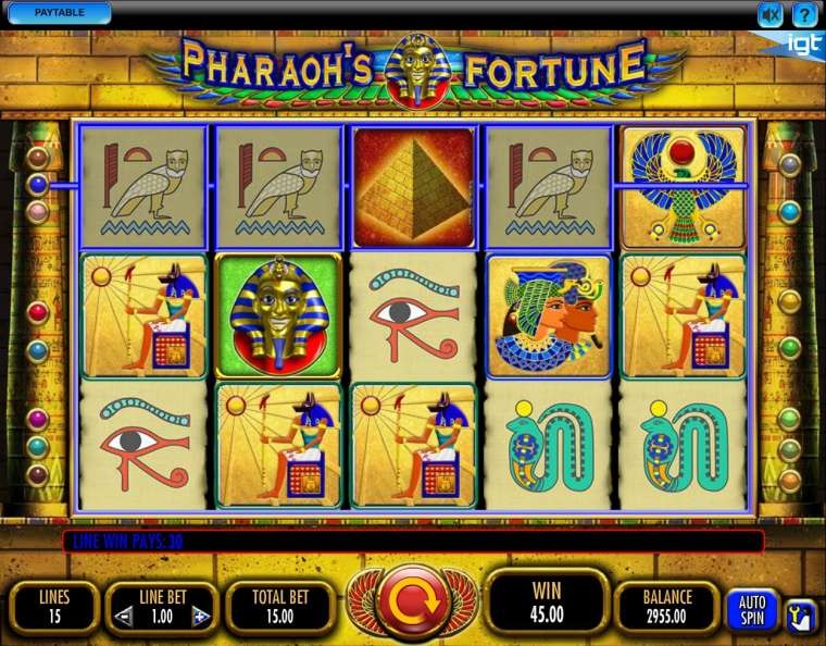 Pharaoh’s Fortune kostenlos spielen