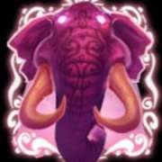 Symbol Elefant in Rosa Elefanten