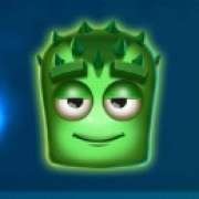 Das Symbol des grünen Monsters in Reactunz