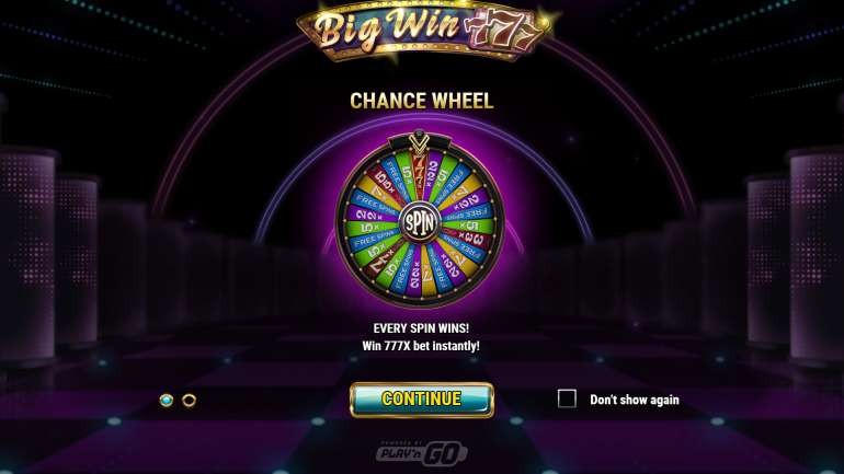 Spielautomat Big Win 777