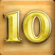 Symbol 10 in Pralinen